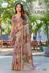 Libas Vol 10 By Kashvi Dull Moss Printed Online Daily Wear Saree Wholesale